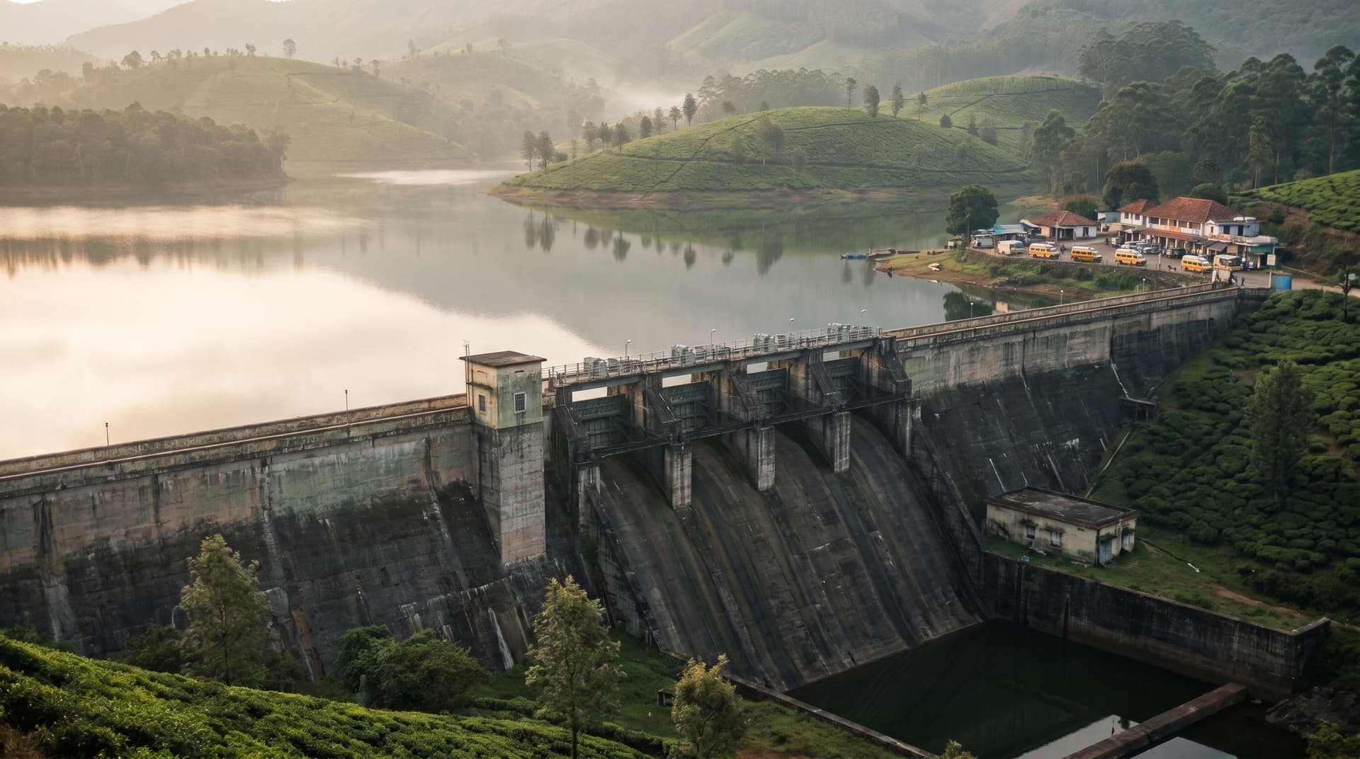 Munnar, India, editorial landmark