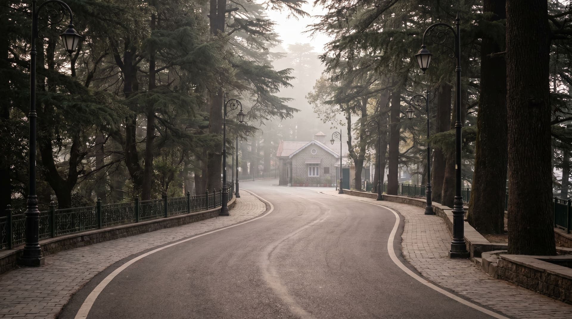 Mussoorie, India, editorial landmark