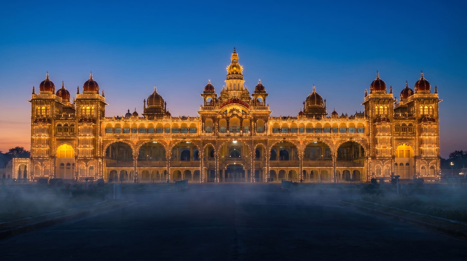 Mysore, India, editorial landmark