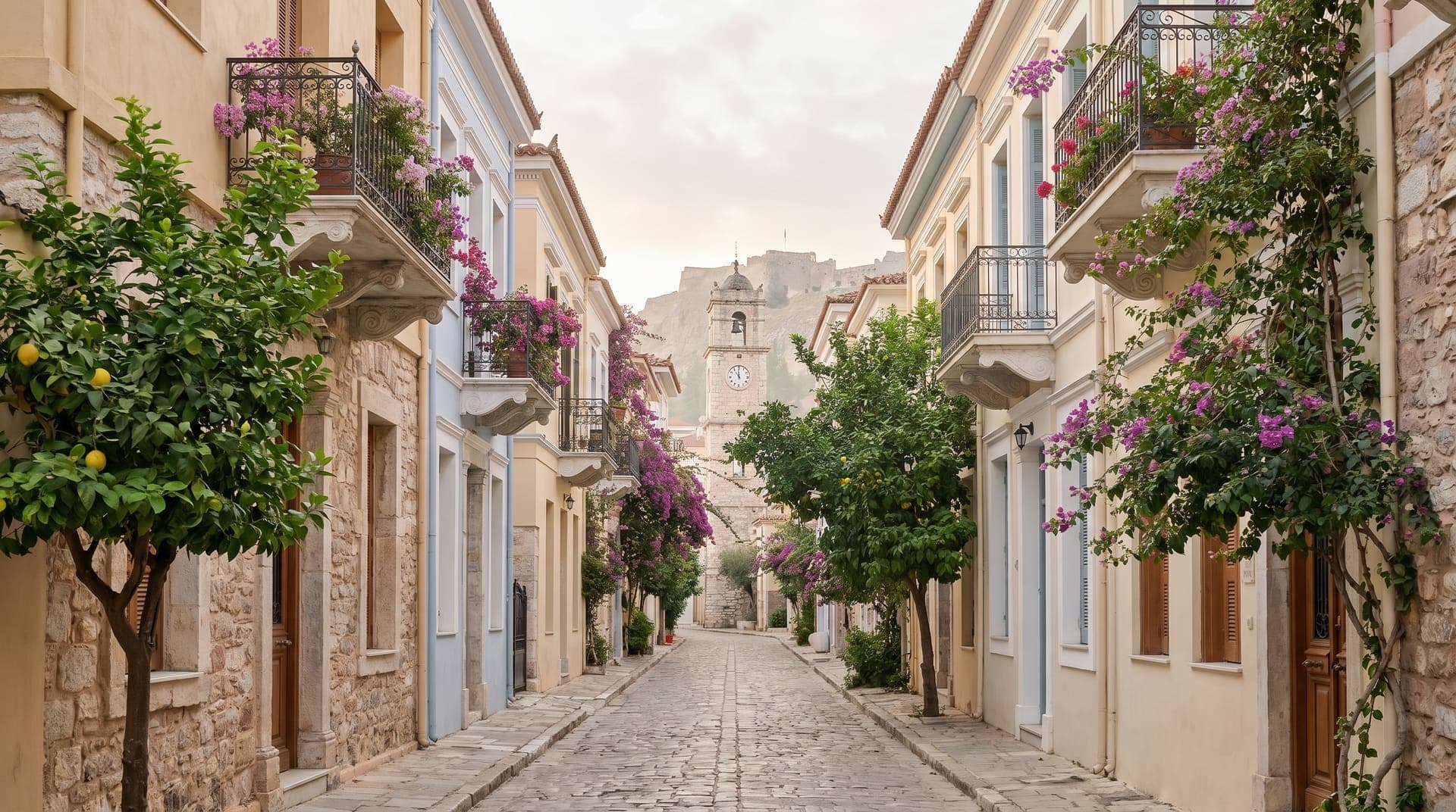 Nafplio, Greece, editorial landmark