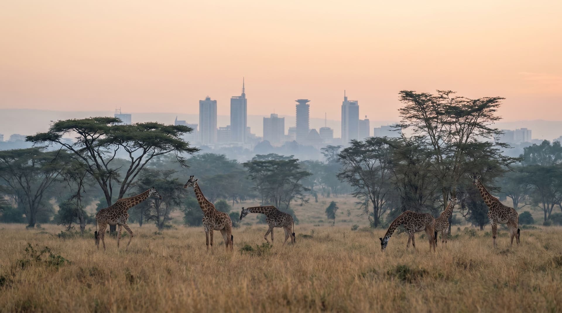 Nairobi, Kenya, editorial landmark