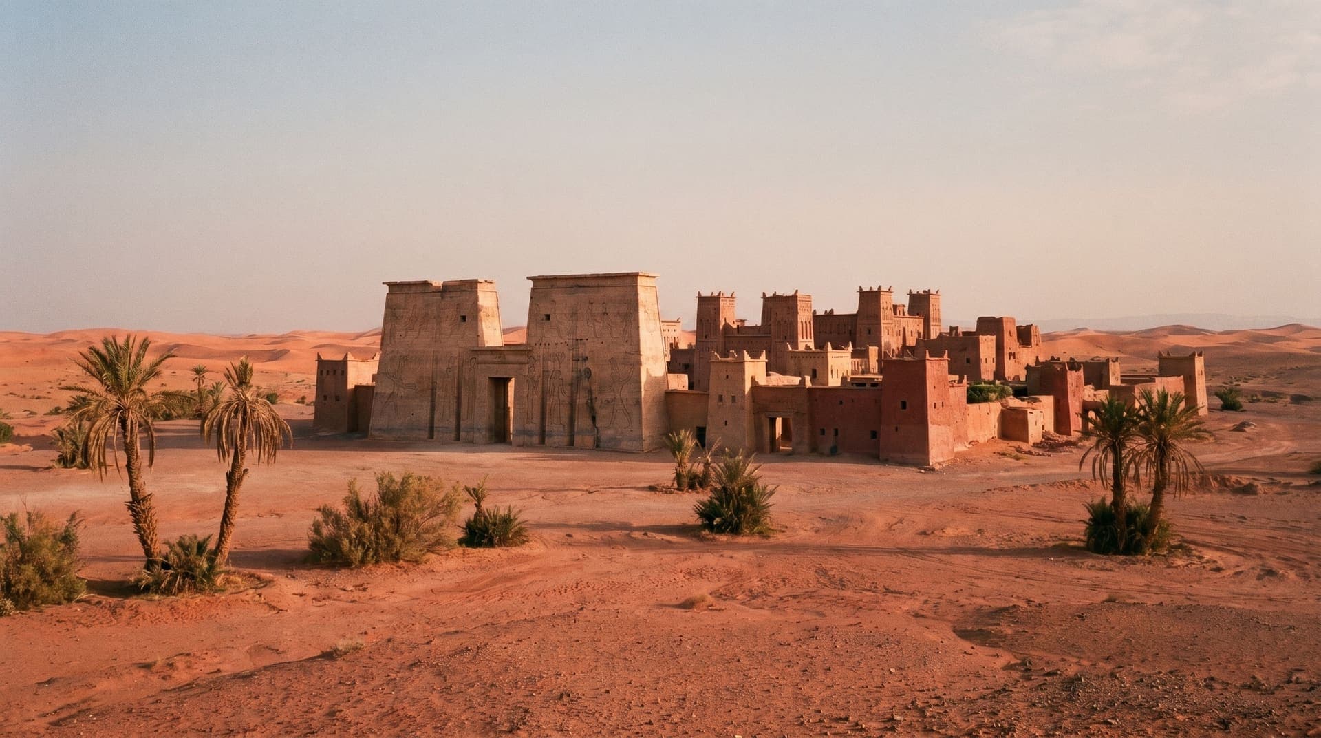 Ouarzazate, Morocco, editorial landmark