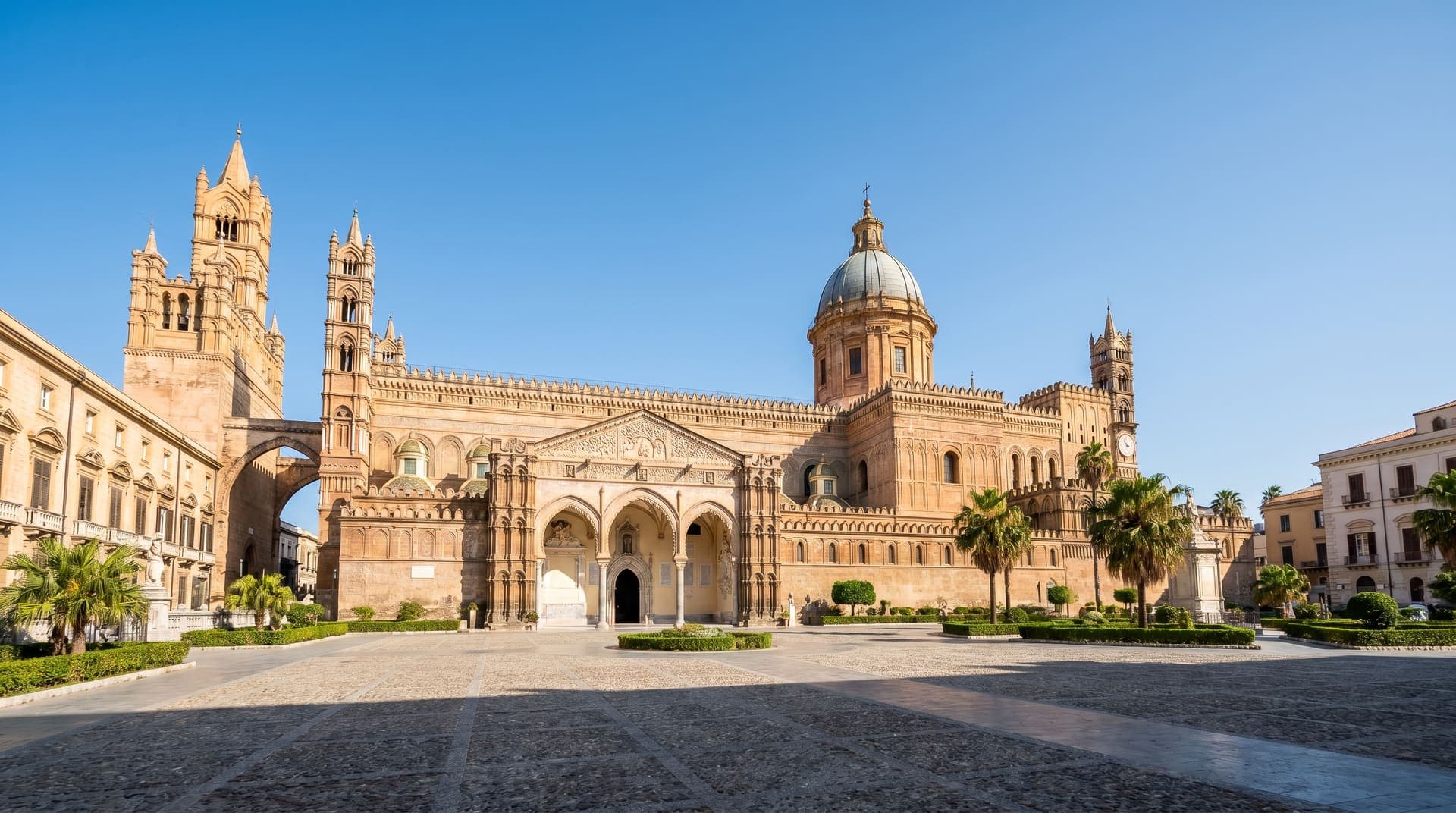 Palermo, Italy, editorial landmark