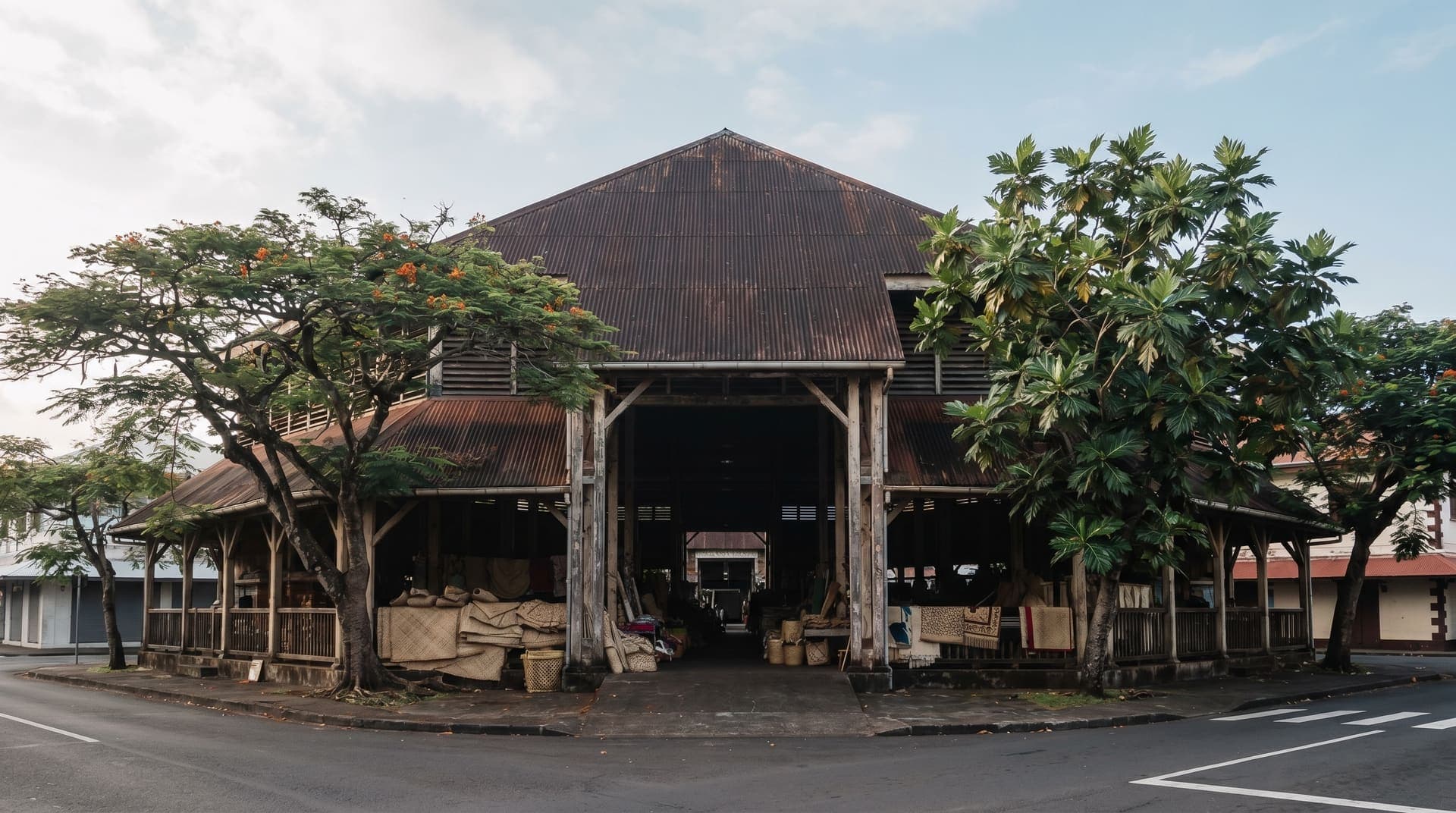 Papeete, French Polynesia, editorial landmark