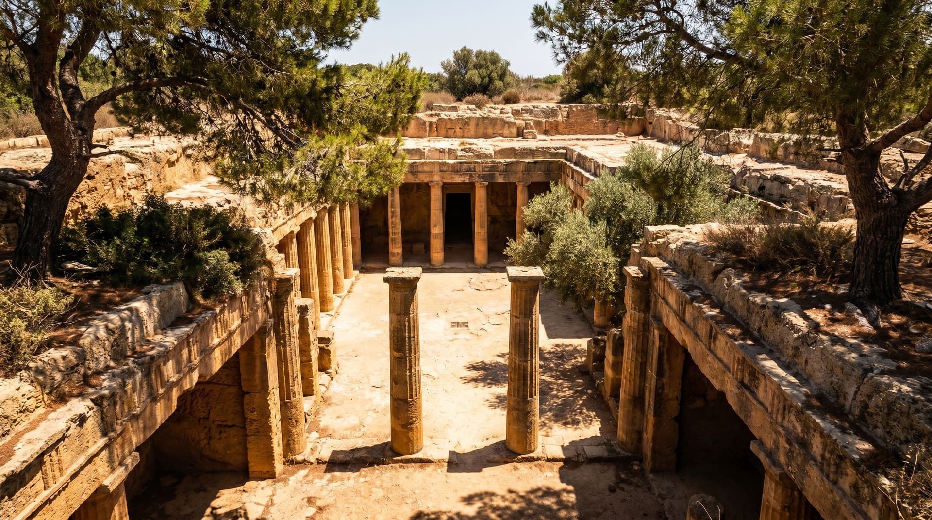 Paphos, Cyprus, editorial landmark