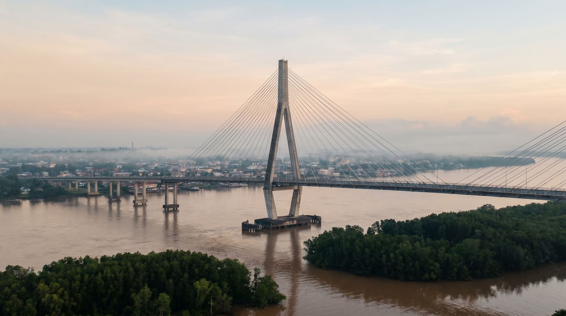 Paramaribo, Suriname, editorial landmark