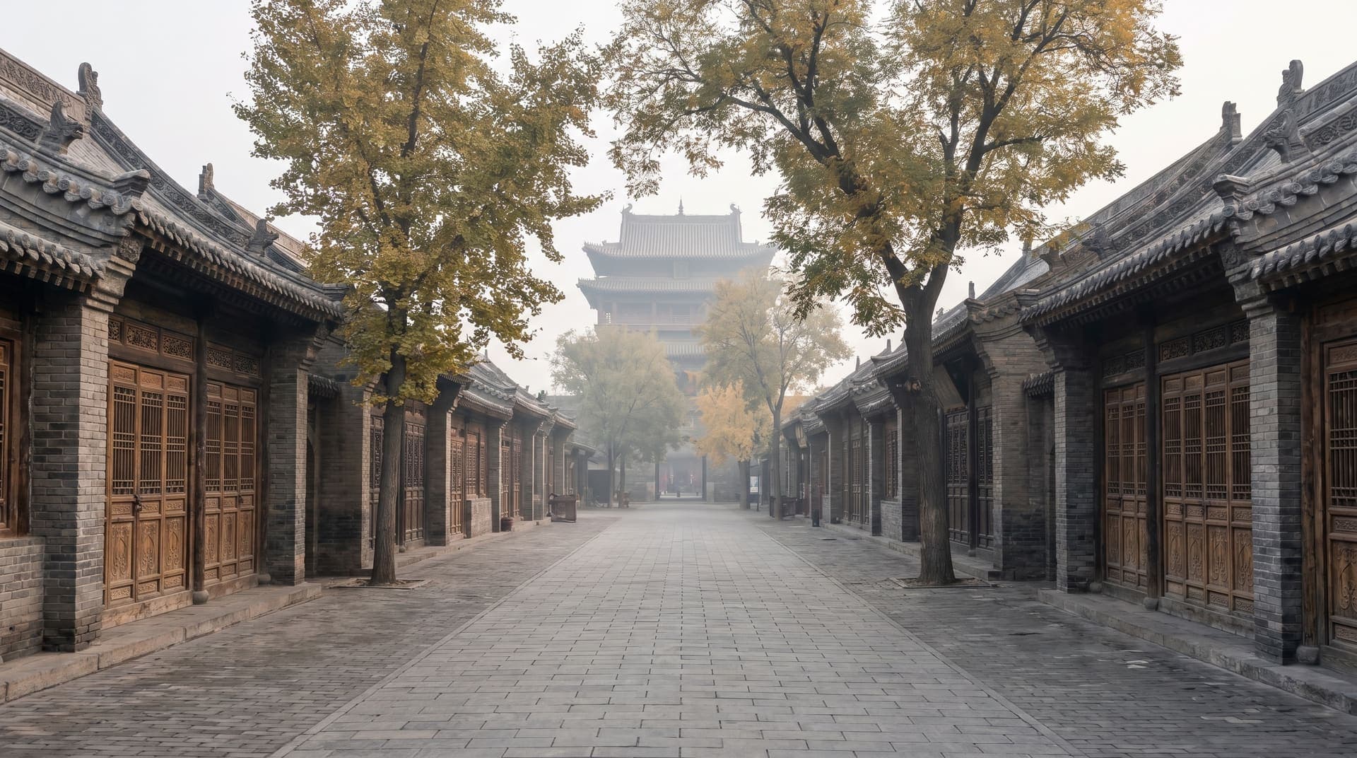 Pingyao, China, editorial landmark