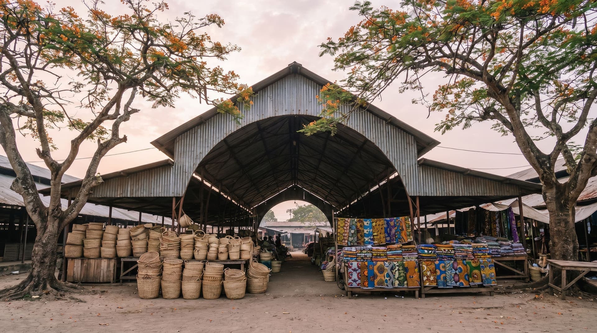 Pointe-Noire, Republic of the Congo, editorial landmark