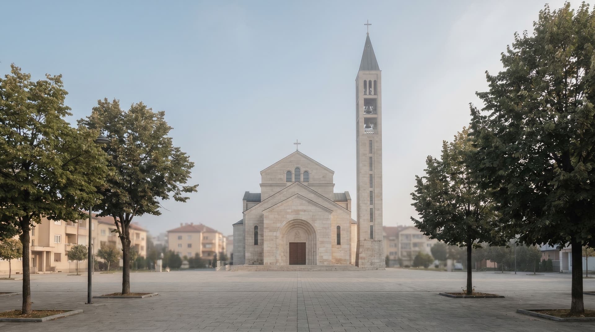 Pristina, Kosovo, editorial landmark