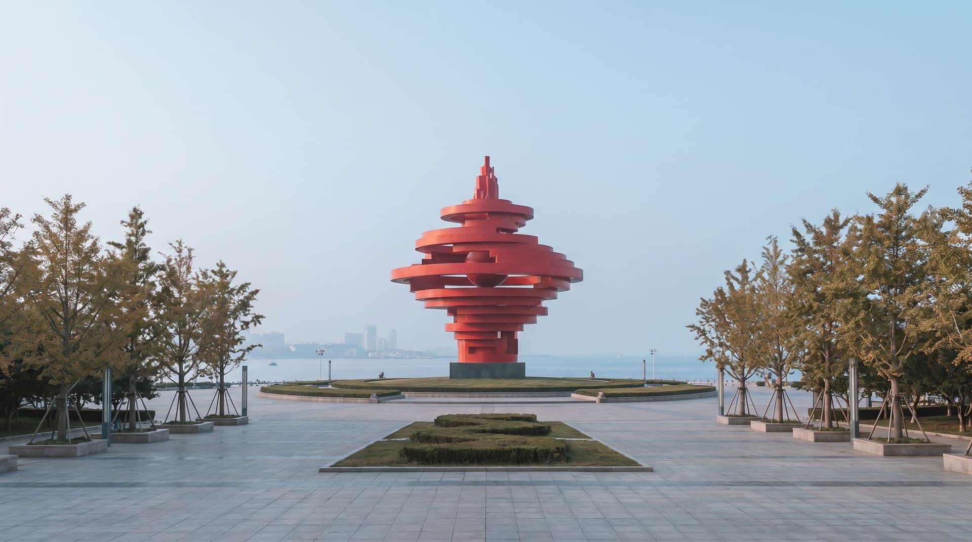 Qingdao, China, editorial landmark
