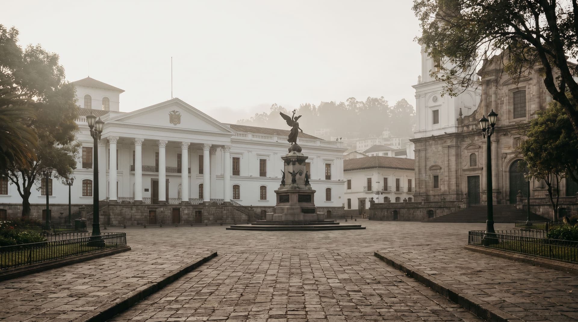 Quito, Ecuador, editorial landmark