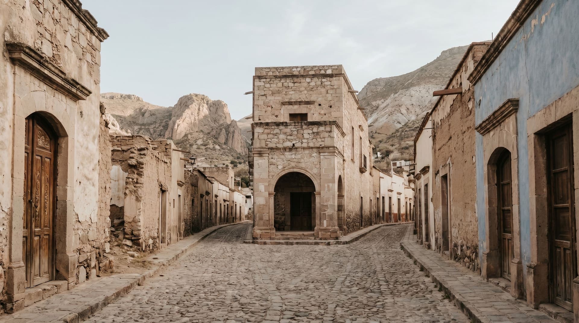 Real de Catorce, Mexico, editorial landmark