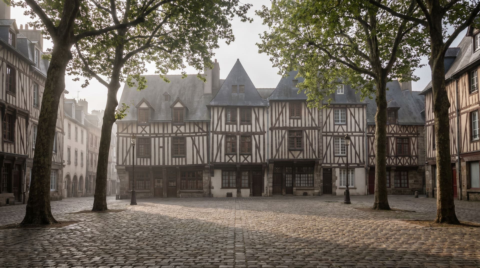 Rennes, France, editorial landmark