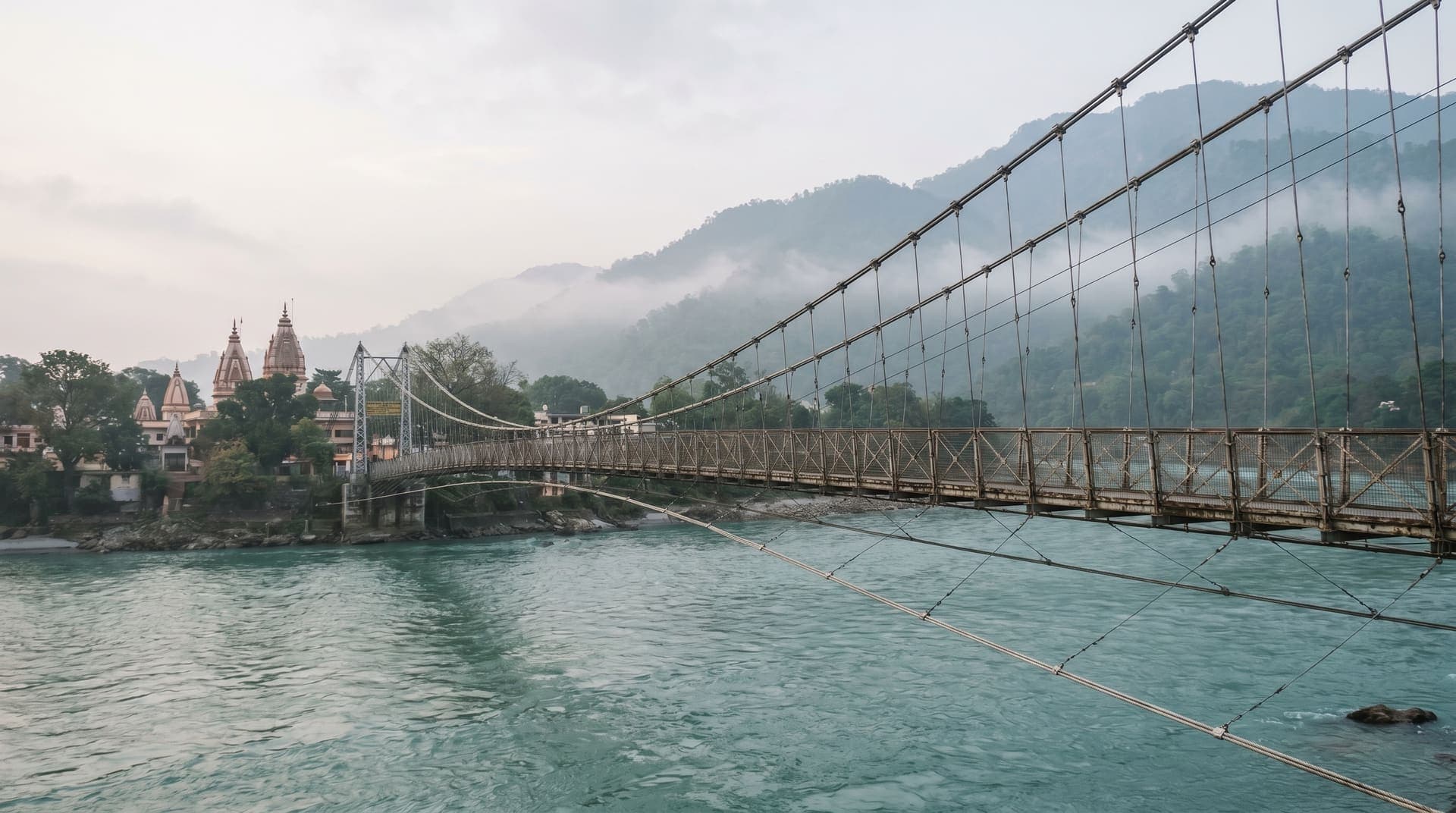 Rishikesh, India, editorial landmark