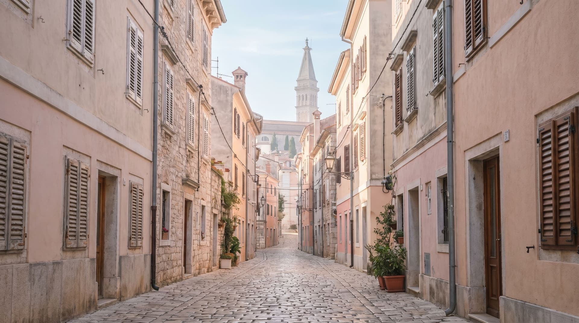 Rovinj, Croatia, editorial landmark