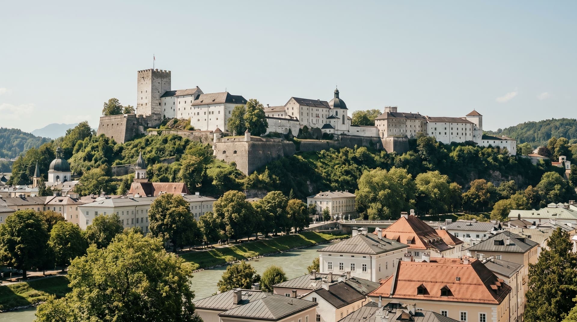 Salzburg, Austria, editorial landmark