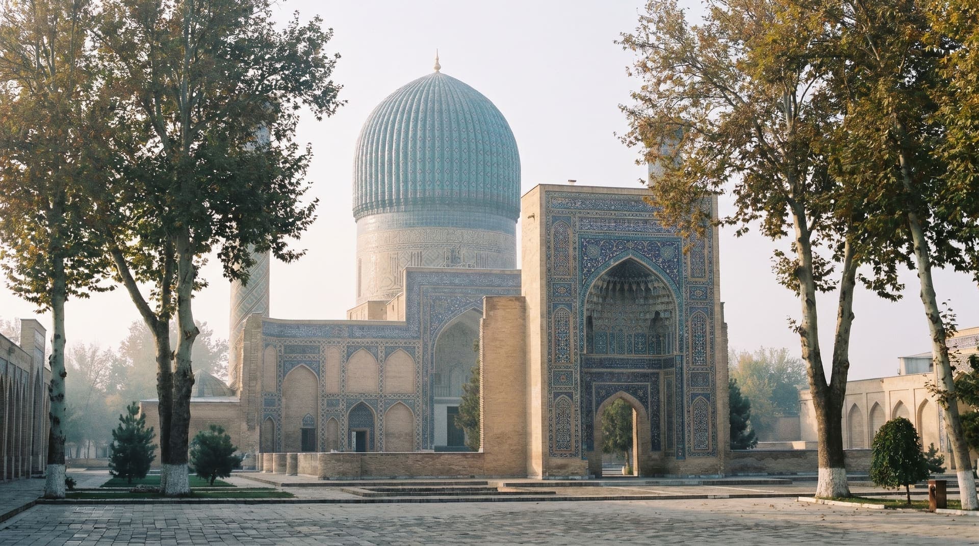 Samarkand, Uzbekistan, editorial landmark