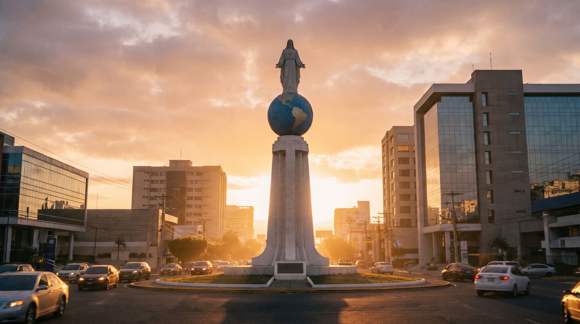 San Salvador, El Salvador, editorial landmark