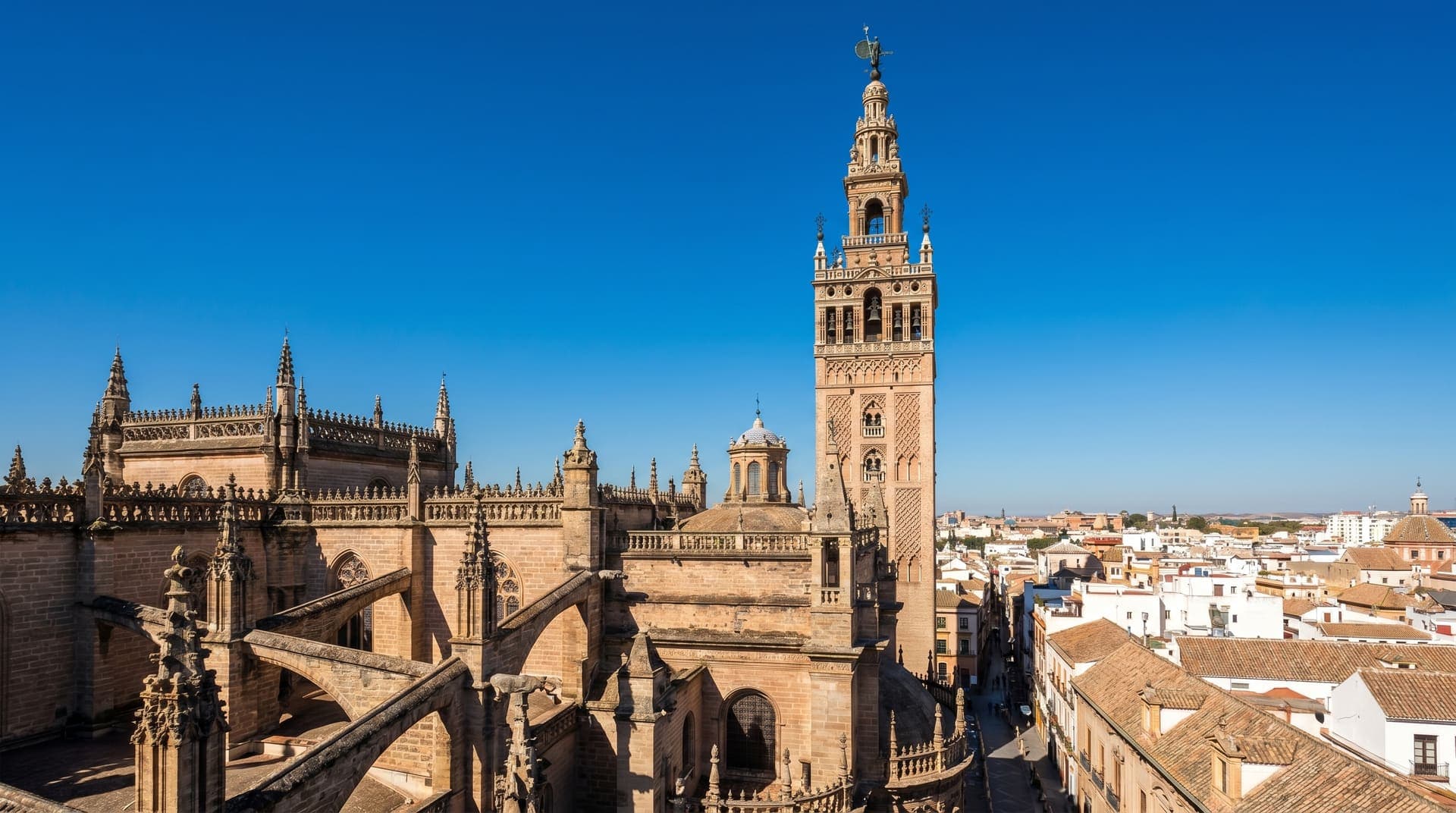 Seville, Spain, editorial landmark