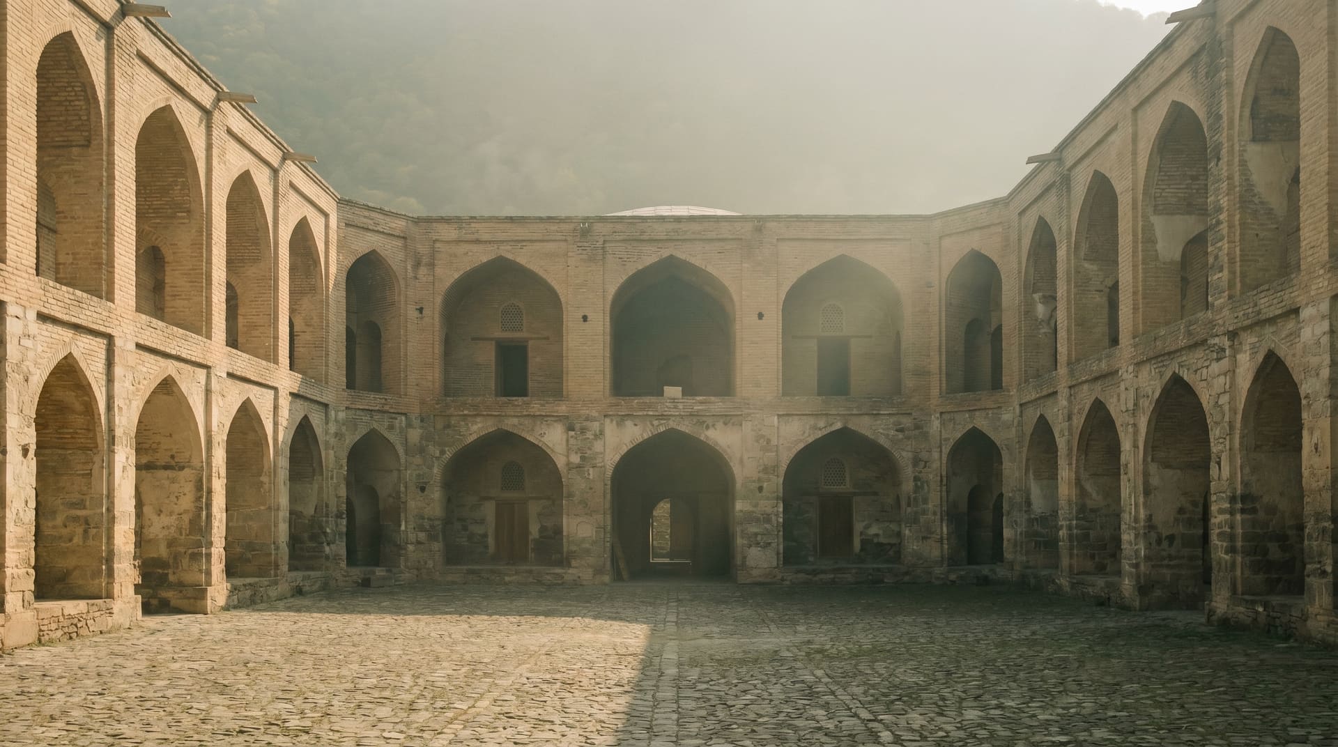 Sheki, Azerbaijan, editorial landmark