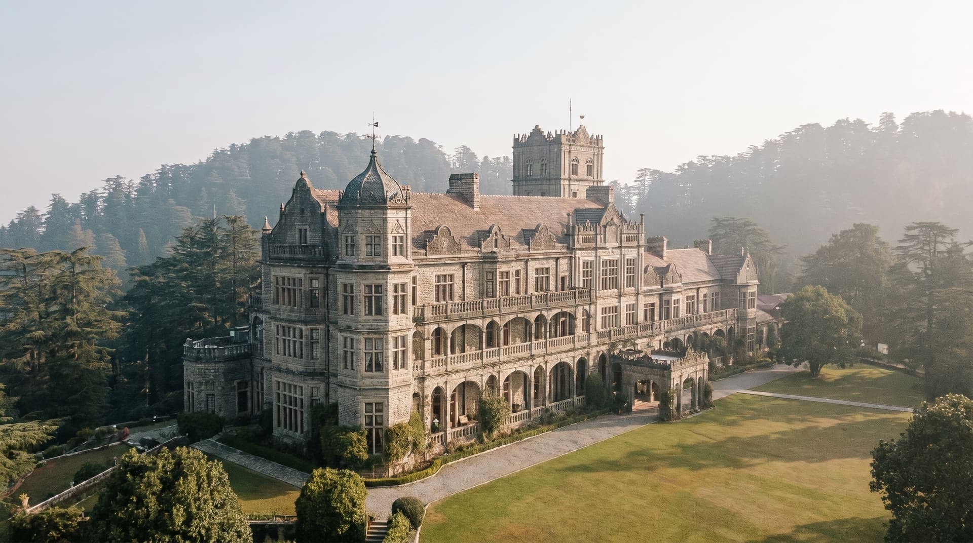 Shimla, India, editorial landmark