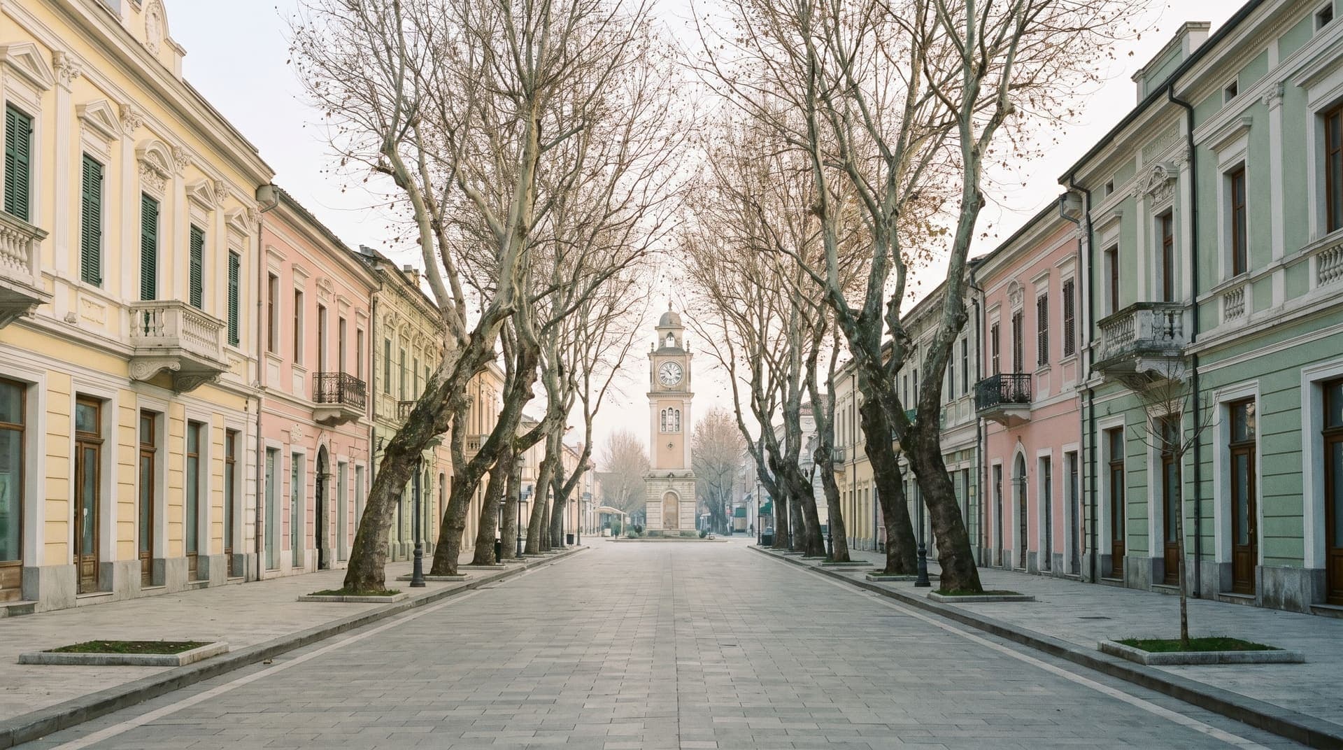 Shkoder, Albania, editorial landmark