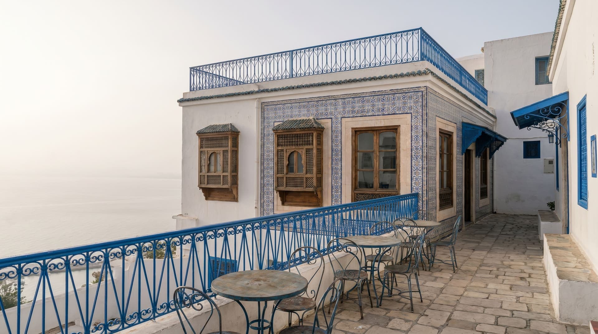Sidi Bou Said, Tunisia, editorial landmark