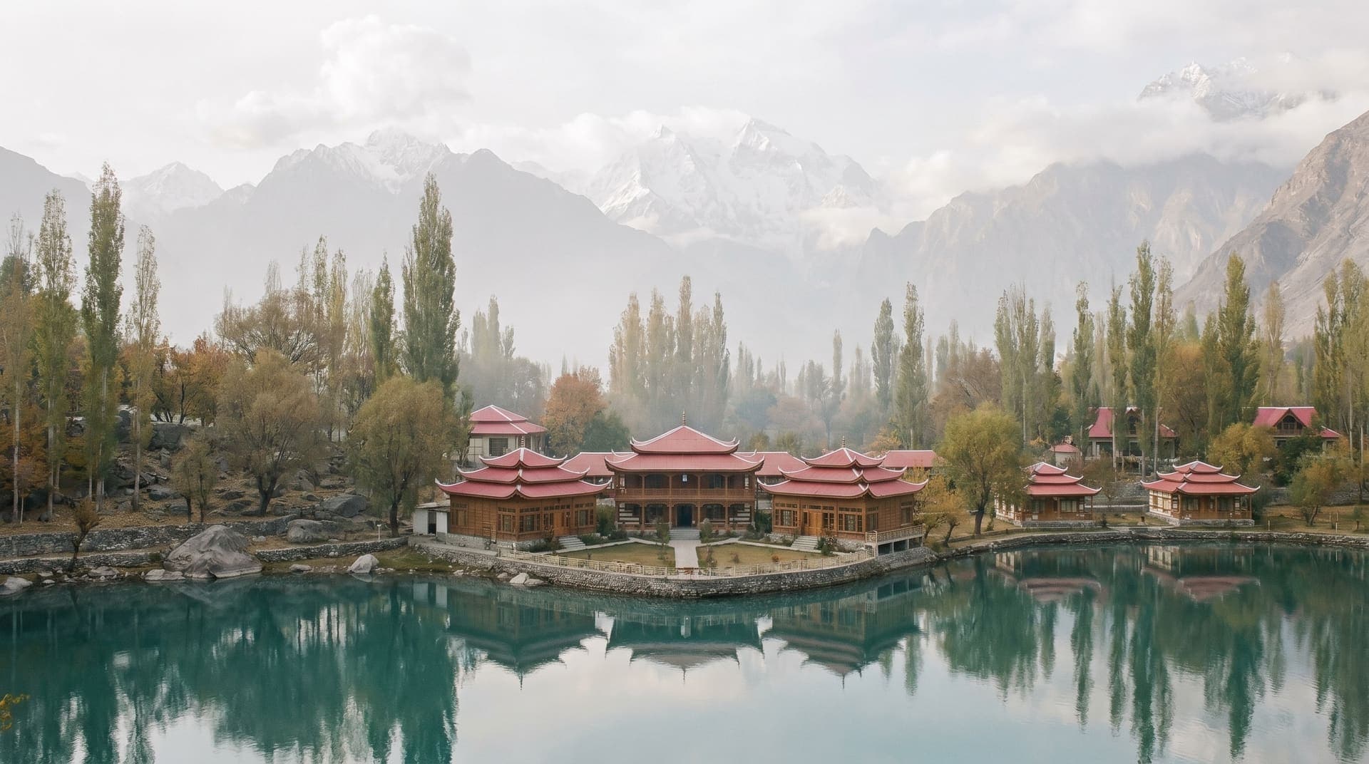 Skardu, Pakistan, editorial landmark