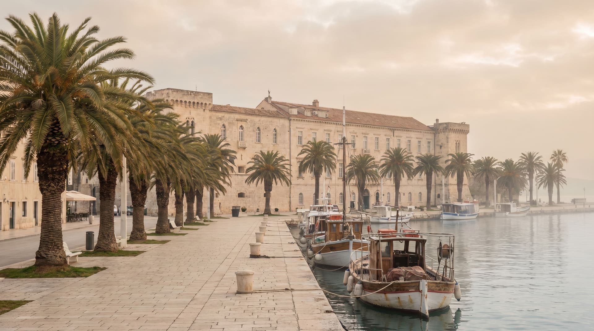 Split, Croatia, editorial landmark