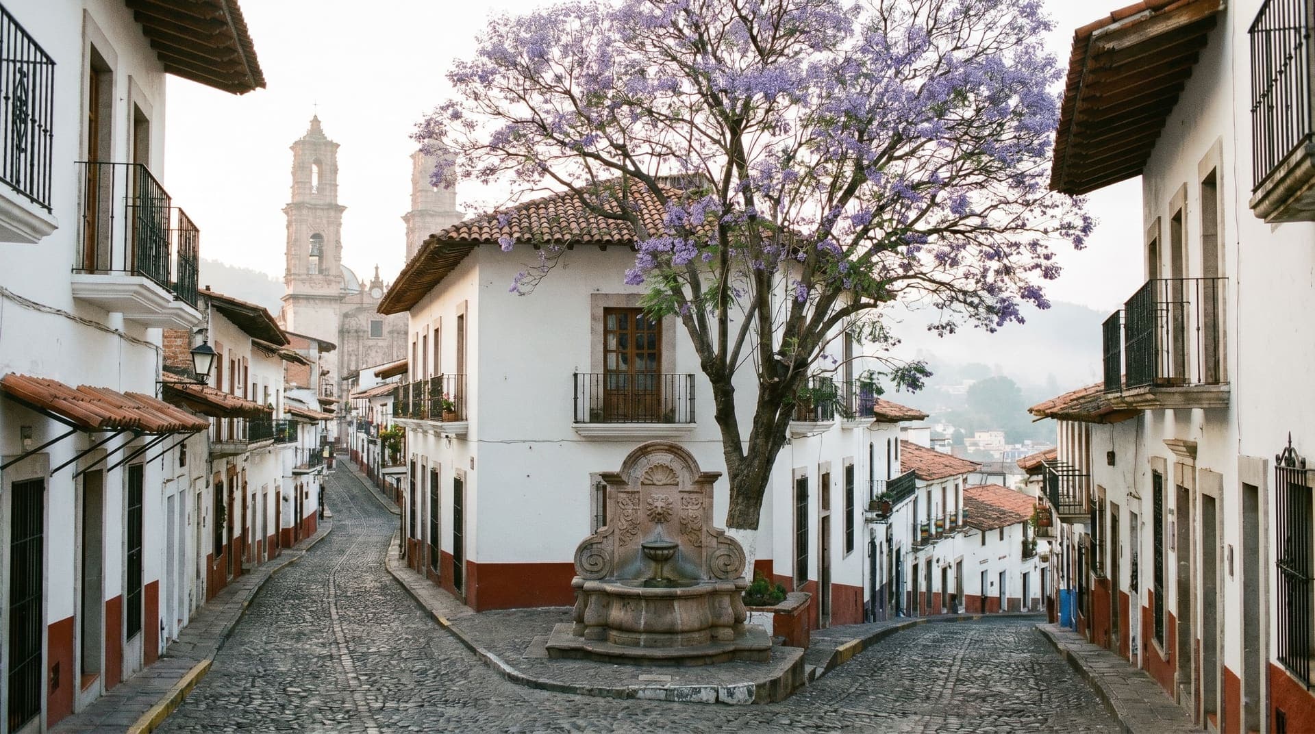 Taxco, Mexico, editorial landmark