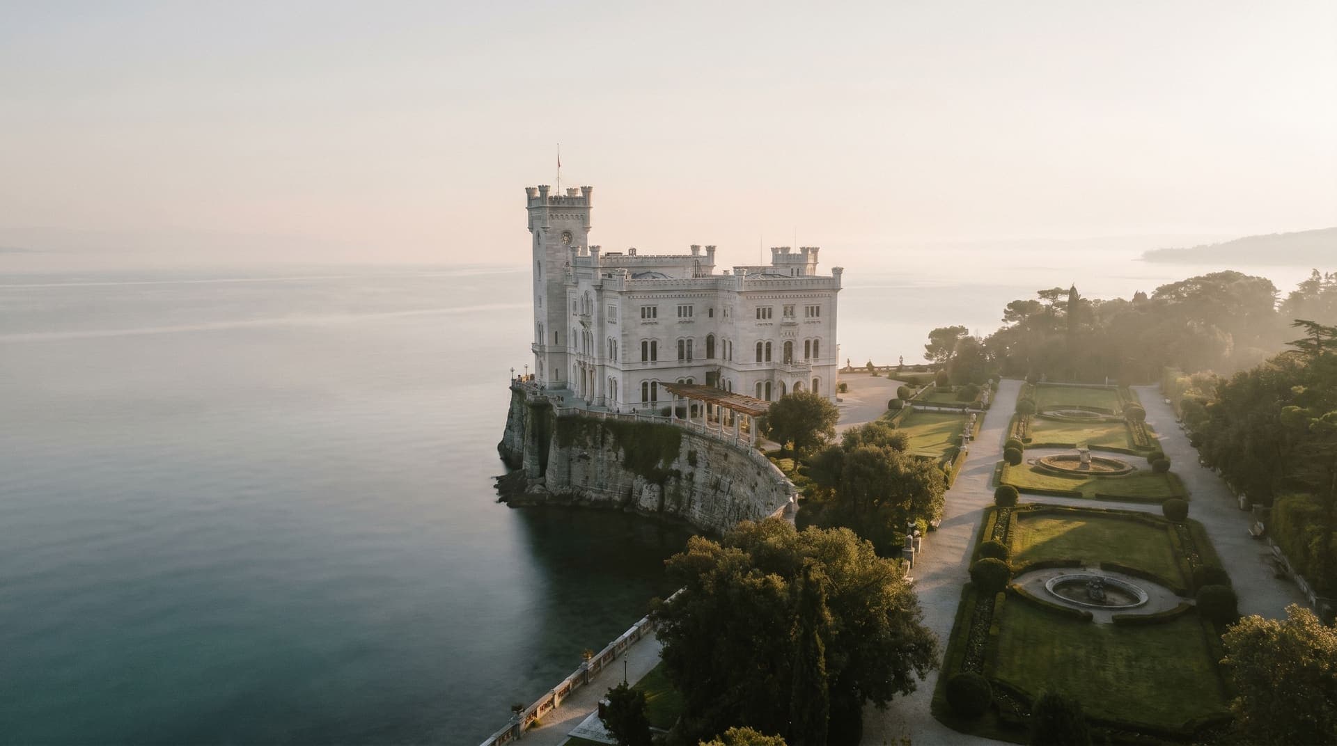 Trieste, Italy, editorial landmark