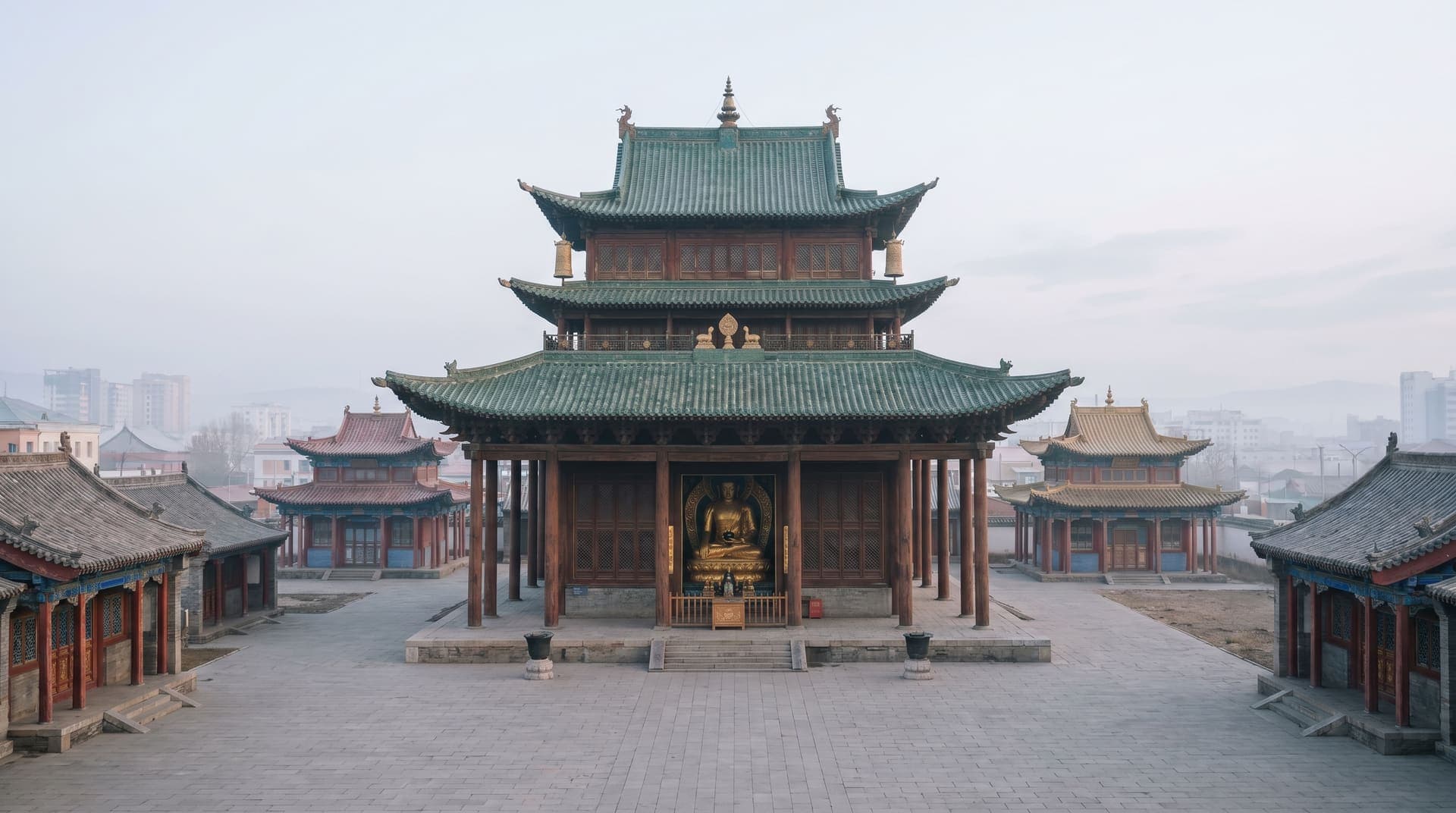 Ulaanbaatar, Mongolia, editorial landmark