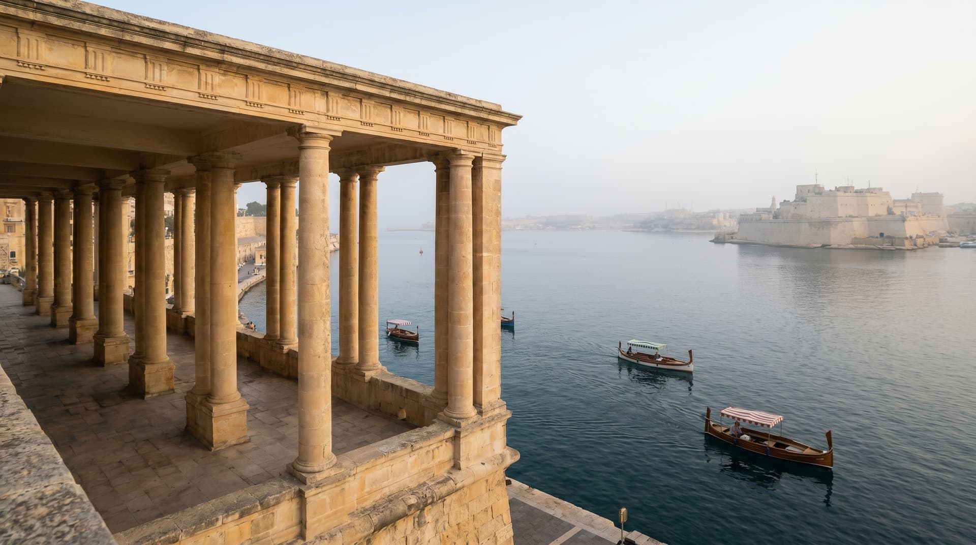 Valletta, Malta, editorial landmark