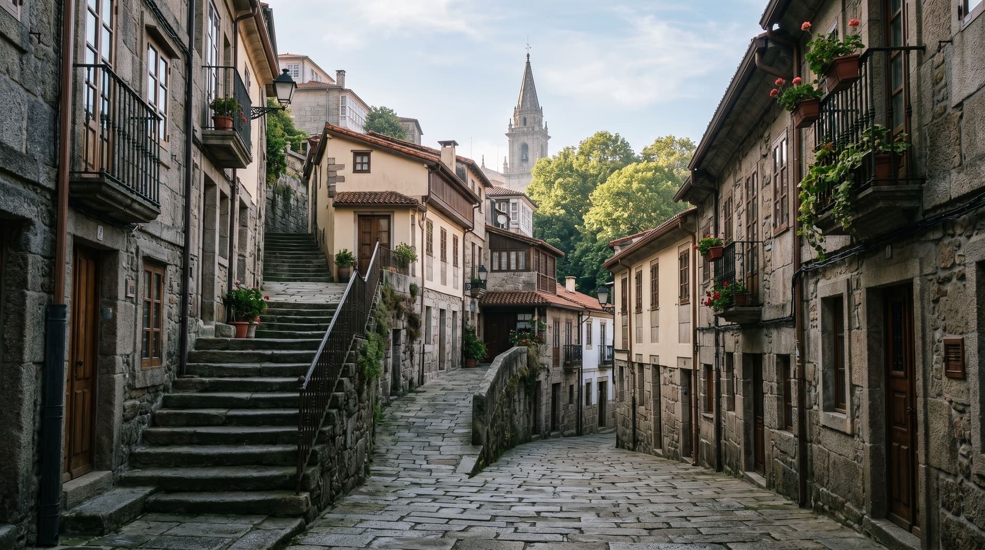 Vigo, Spain, editorial landmark