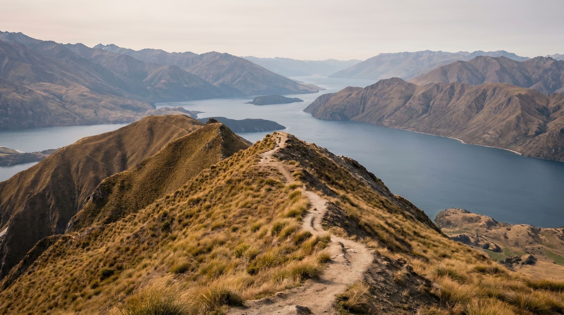 Wanaka, New Zealand, editorial landmark