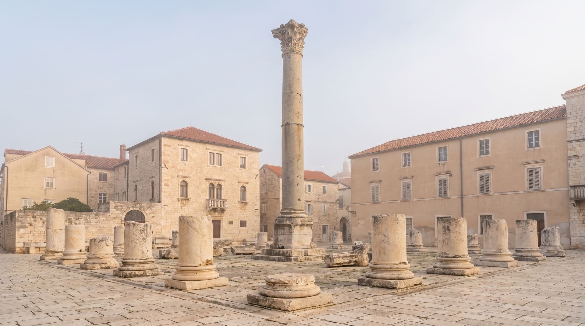 Zadar, Croatia, editorial landmark